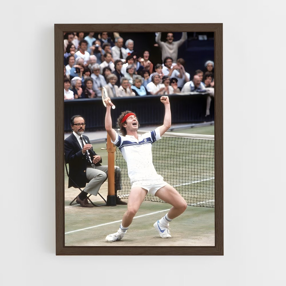 Poster John mcenroe – affiche Tennis (vue 5)